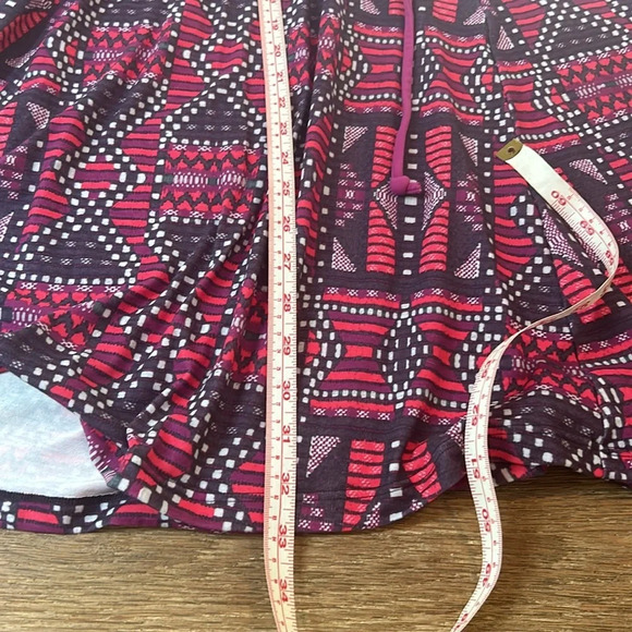 Prana USA Solana Convertible Halter Strapless Dress Geometric Magenta Large. - Picture 8 of 9